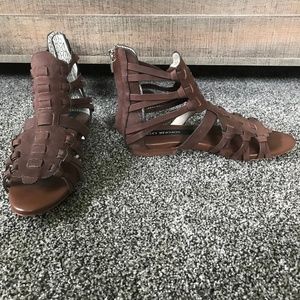 Matt Bernson Leather Gladiator Sandals
